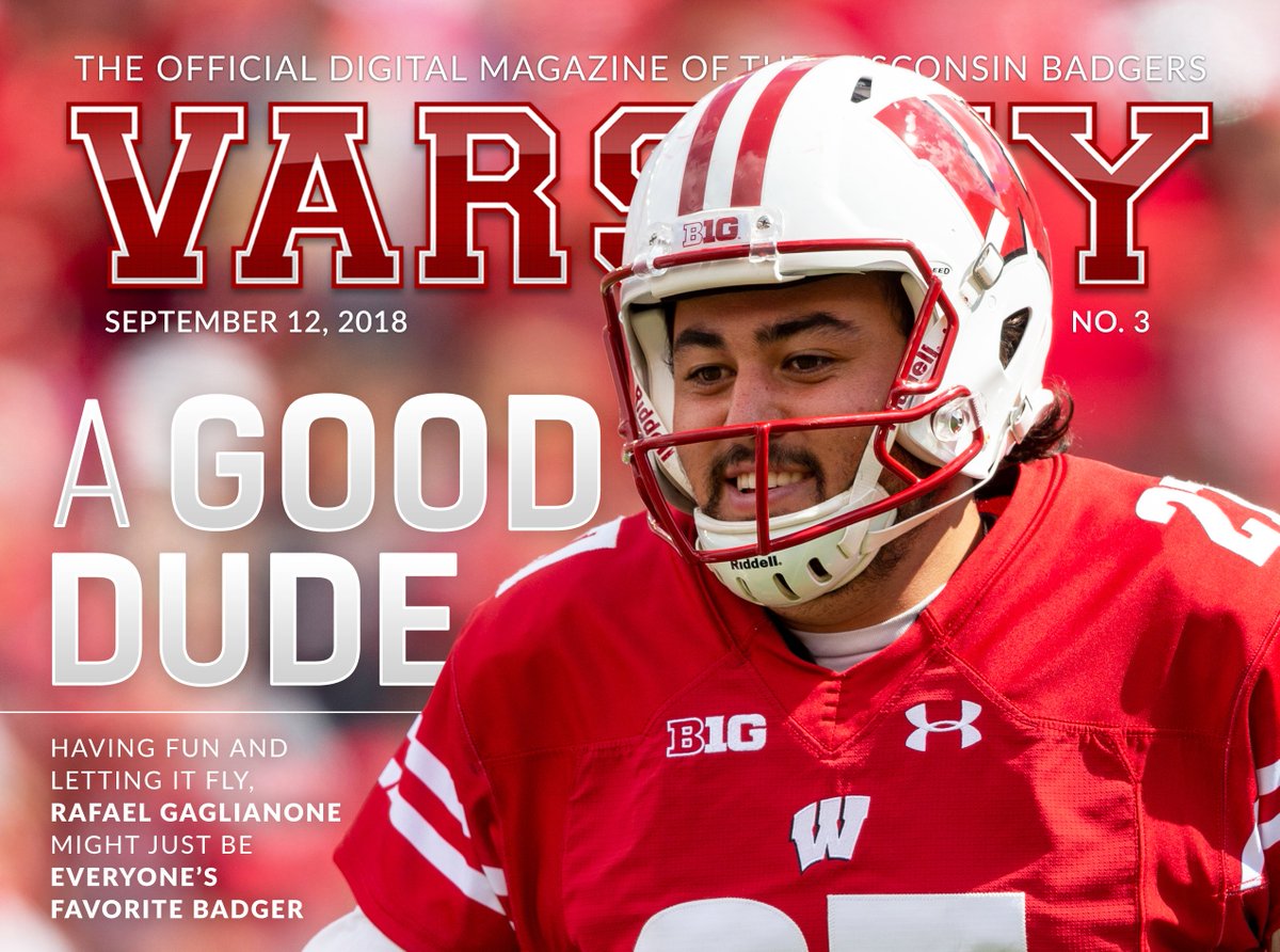 Wisconsin Badgers On Twitter He S A Great Kicker He S A Good Friend Overall He S Just A Good Dude For Badgerfootball Rafael Gaglianone Just Makes Football More Fun Https T Co Jcanhq1lgj Https T Co Wjntrdjkla