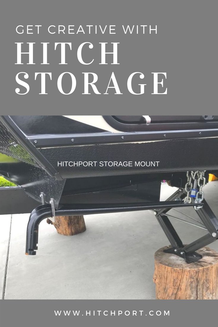 Hitchport Spring Bar Storage Mount