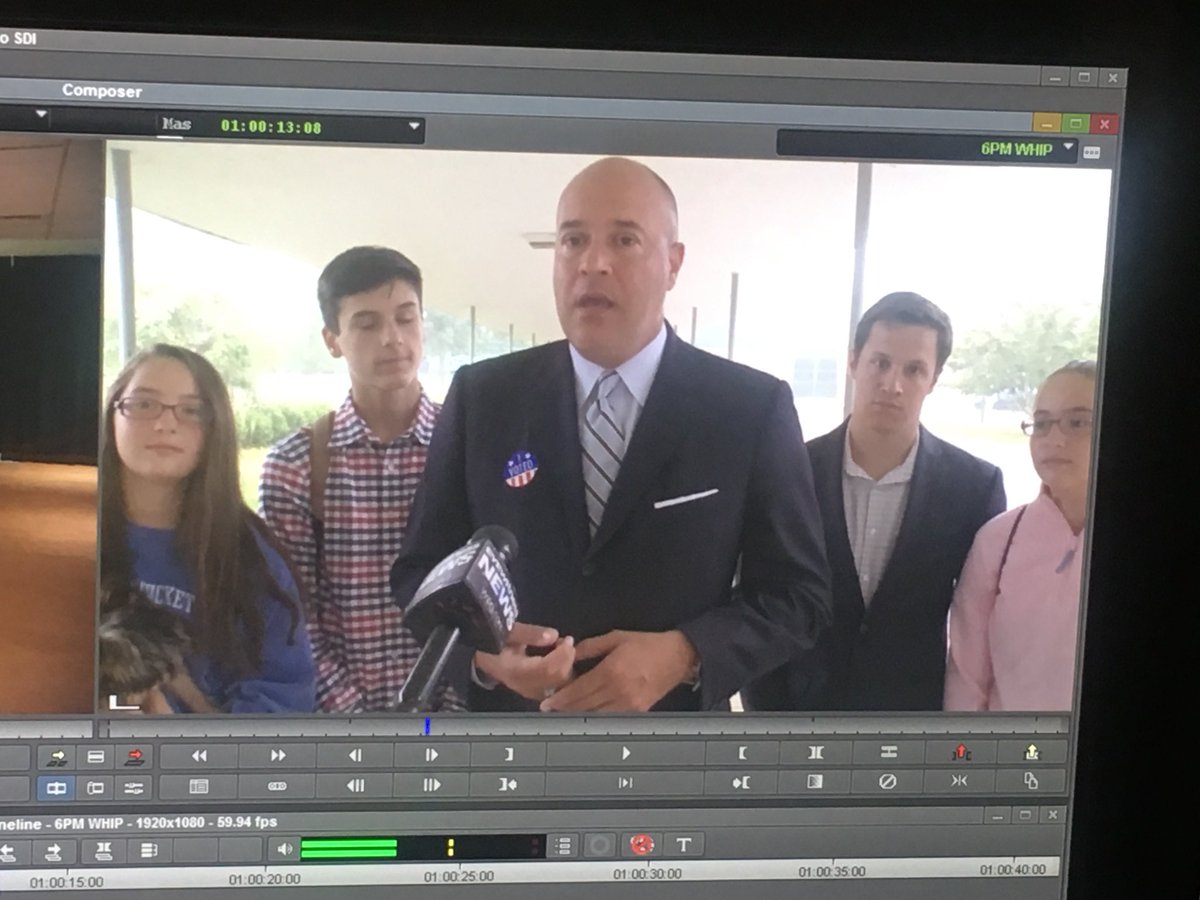 DKennedy_OC's tweet photo. “I led my campaign with a message of building a new Rhode Island,” @giovanniferoce told reporters while voting with his family today #PrimaryDayRI @NBC10 https://t.co/lS3ccYWvHo