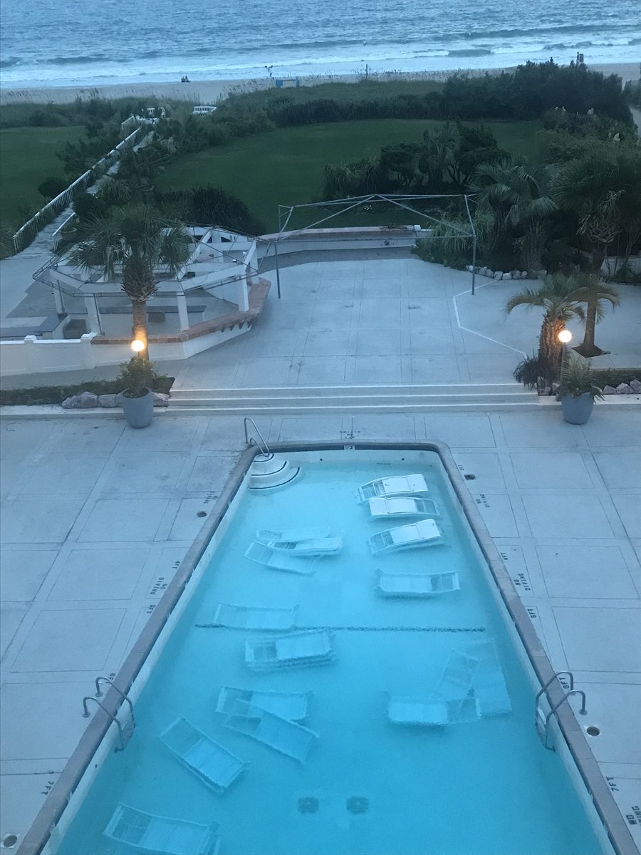 #PitStrategy Protect the pool furniture before you leave.