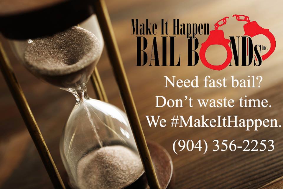 In need of #fastbail to bring a family member home? We #MakeItHappen

MakeItHappenBail.com (904) 356-2253
Available by phone 24/7!!
No hassle payment plans for #bailmoney NOW!

#Jacksonville #JaxCommunity #Bail #BailBonds #BestBail #Jax #Duval #FirstCoast #NeedBail #BailNow