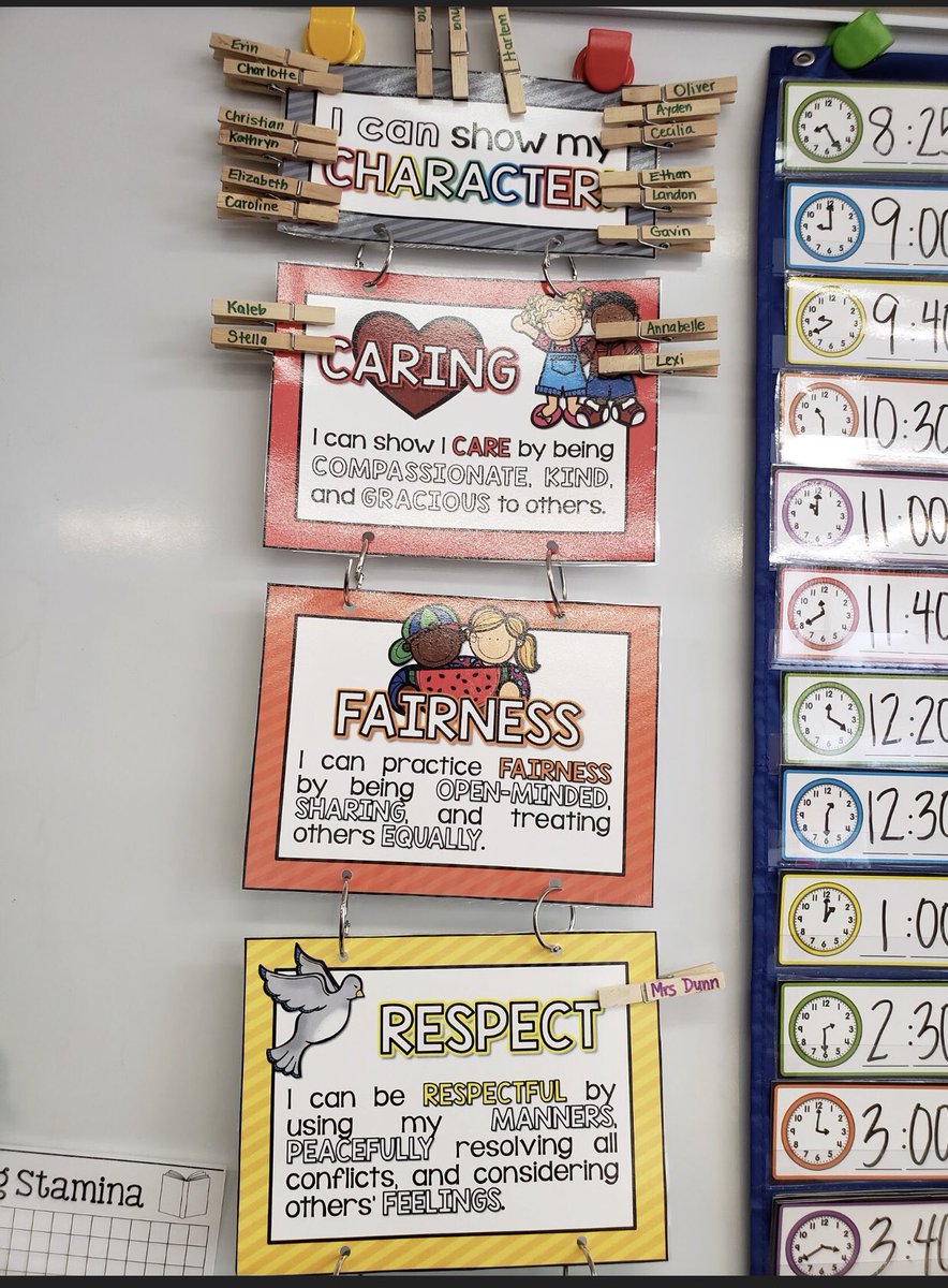 When you walk into a classroom and students have given you a clothespin, put you on respectful and tell you why. They were so proud and giggly. I almost cried. Mrs. Horne you give “kids being on red” a positive meaning. I’m one blessed AP! <a href="/RiverwoodElem/">Riverwood Elementary</a>