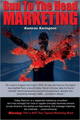 repeatreturnsco's tweet image. Have you read the book our CEO Kamron Karington wrote? Gun to the Head Marketing? @Repeat_Returns