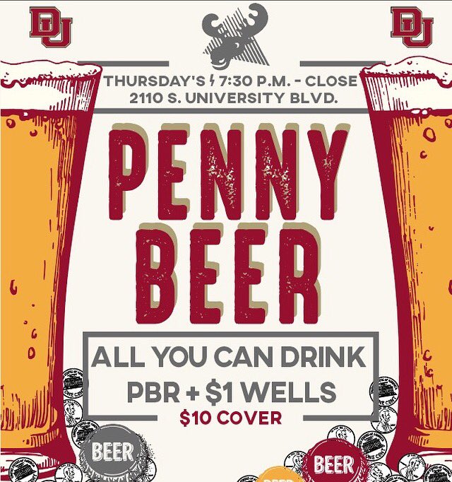 Tonight is the night we’ve kicked off our PENNY BEER all you can drink including wells for only $1🍺💥❤️🤙🏼 

#antlersup  #localfood #denvercolorado #denver #treatyoself #noregrets #chefmode #hungry #eatmessydrinkneat #du #colorado #superfresh #smoose #drinkup #beerthirty