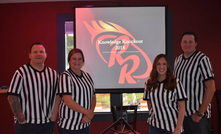 JodieStetzLVRG's tweet photo. So proud of this team! @HRATYOURSERVICE executed another amazing event today at #KnowledgeKnockout2018 #LVRGfunaf @Daveburrington @NatalieLVRG you guys are the best HRBPs a girl could ever ask for! Thank you for all of your hard work and dedication to our teams! https://t.co/DpNivWqeTt