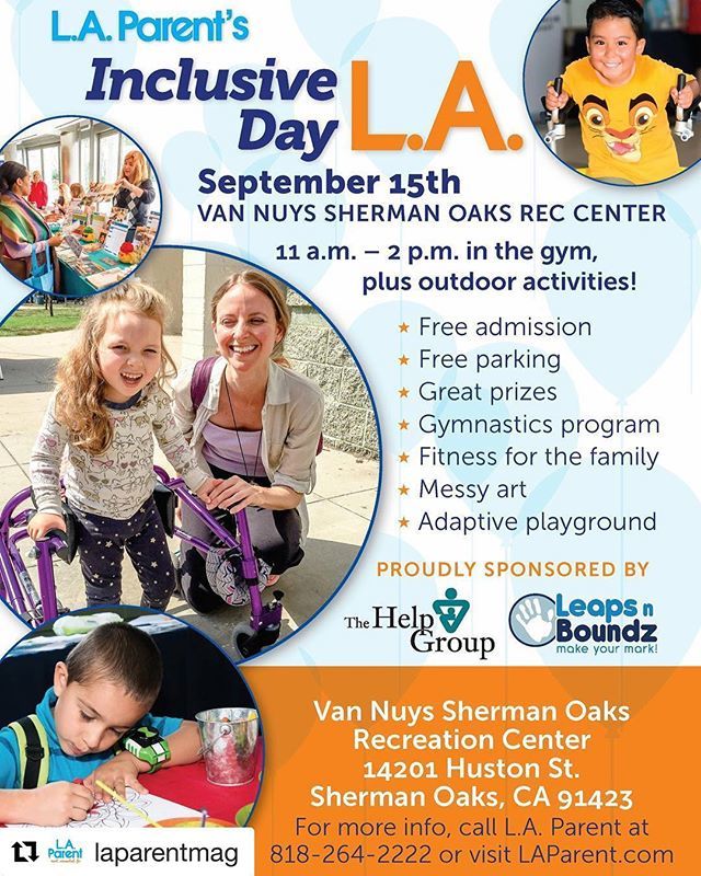 ZOOZFitness's tweet photo. Join us this Saturday for a fun day with @laparentmag
#Repost @laparentmag with @get_repost
・・・
Because we're so excited to see you this Saturday at Van Nuys Sherman Oaks Rec Center.
#InclusiveDayLA + #LAParentmag + Our Partners & Sponsors + You = … https://t.co/Yx8X3qKFQy https://t.co/qB1suxXL2H