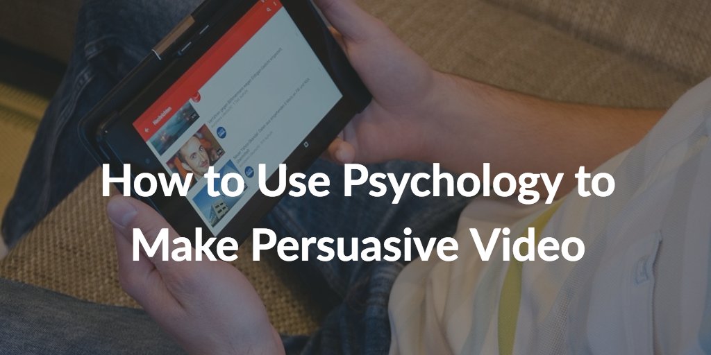 PattyReboot's tweet photo. How to Use #Psychology to Make Persuasive #Video by @nireyal 
https://t.co/fSUYaG3087 https://t.co/X4EriOQbrm
