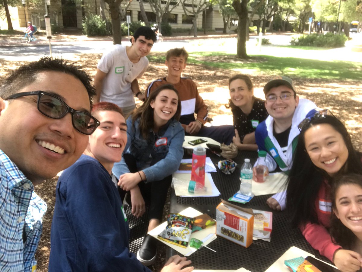 It's a field trip day--Cohort 5 at Stanford's Cantor Museum.  Special guest docents: Cohort #2 alumni! #pausd #paly #cantormuseum #artstagram