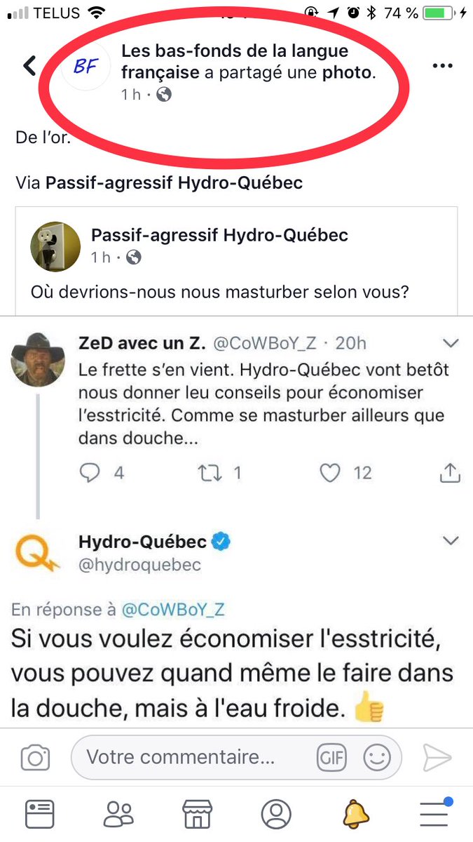 Val On Twitter Qu Est Ce Que Tu Fais Rendu Sur Facebook Toi