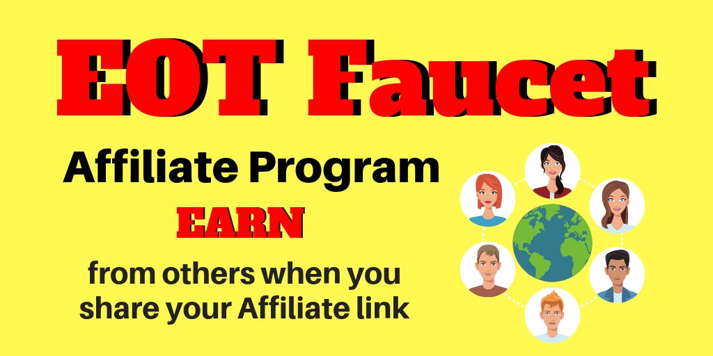 EOT Faucet here - bit.ly/2x3suQX #EOT #faucets #makemoney