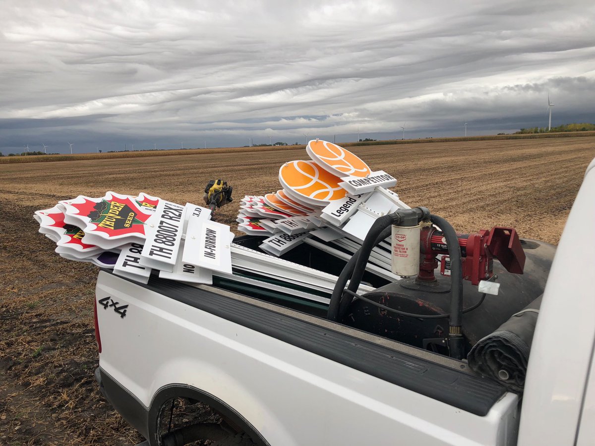Wes Martens on Twitter "And that’s the wrap on another Wesmar Seeds soybean demo site and