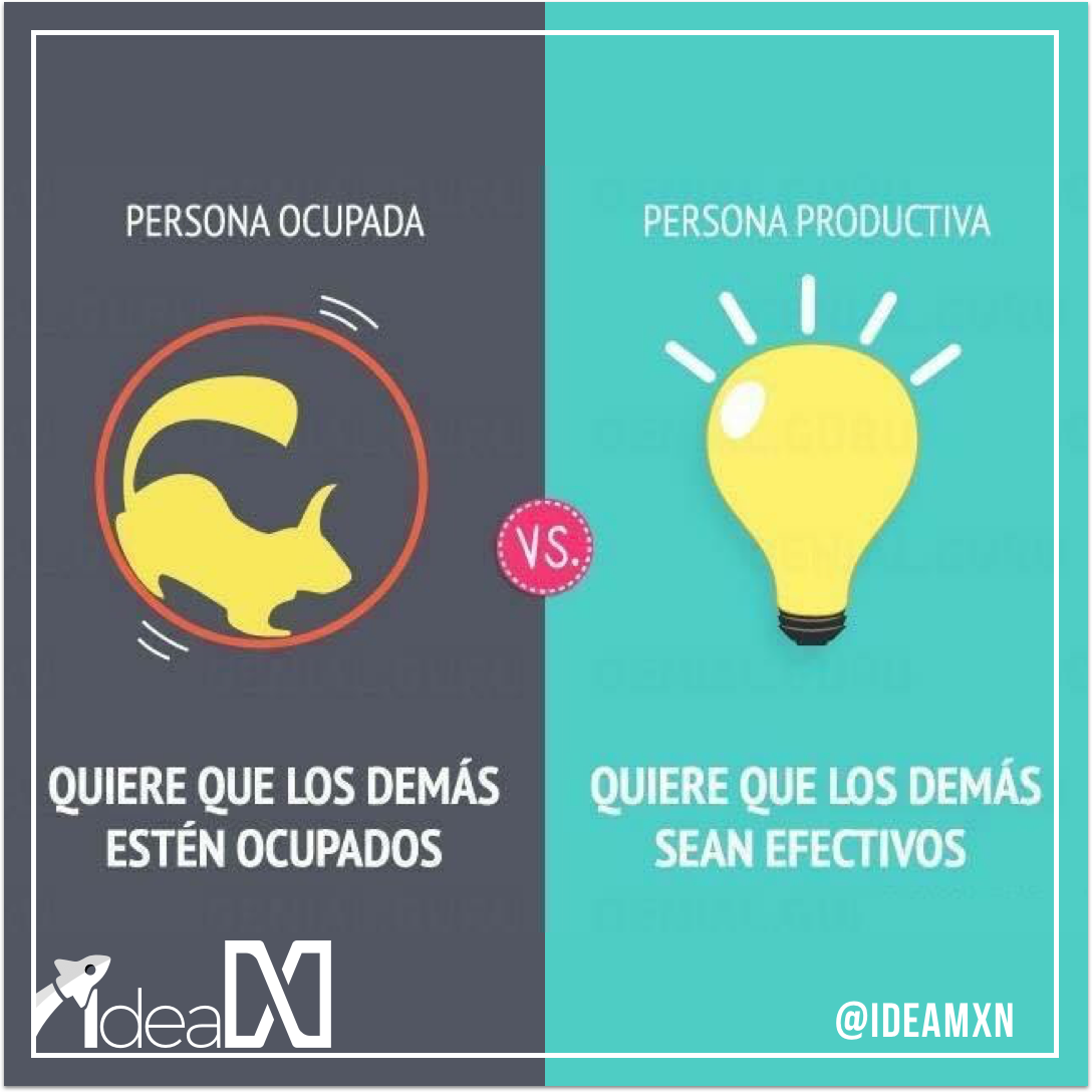 ideamxn's tweet photo. Persona Productiva vs Persona Ocupada💪🚀
.
.
.
.#ideaMXN #startup #Mexico #apps #newApp #coolTalents #entrepreneur #businessowners #business #latinos #negocios #projects #entrepreneurs #beyourownboss #inspirelatinos #nevergiveup #idea #dreams #courage #innovation #startuplife https://t.co/RzdOWIDLtY