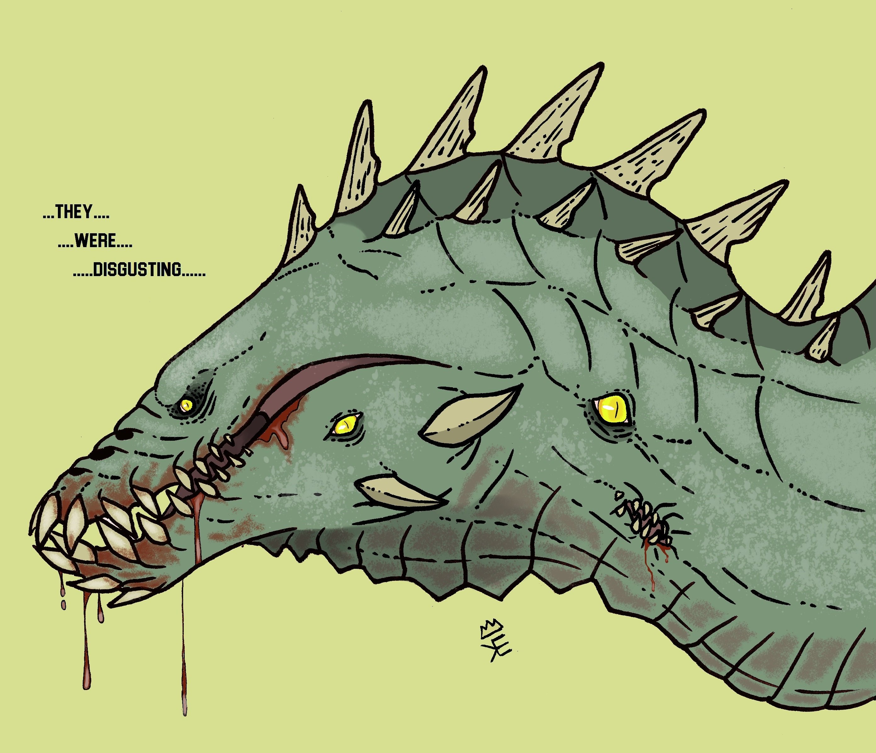 👑 King Edmarka 🦖 on X: SCP-682 fanart  / X