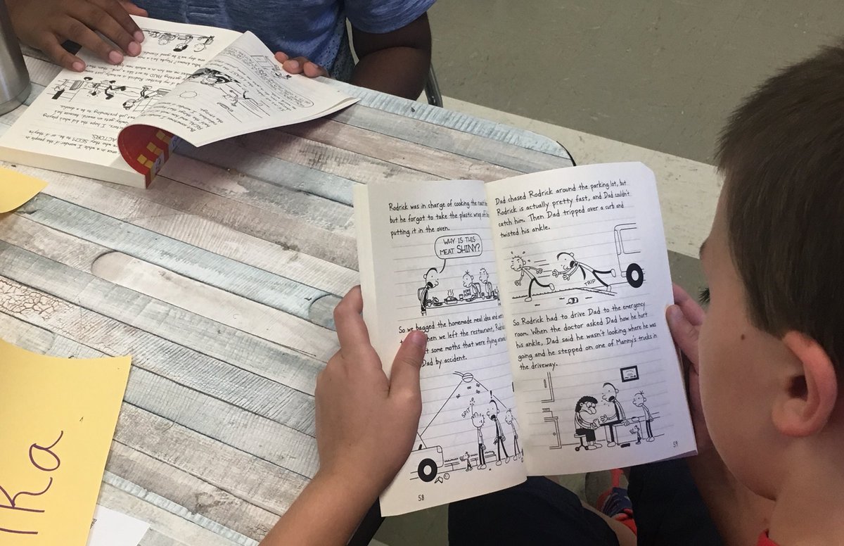 CardosoTeaches's tweet photo. This summer I added over 40 more graphic novels to my library, but there’s never enough! When given choice, totally free choice not based on levels or criteria, it’s so fun to see what they choose. #edisonk12 #mlkedison #LetThemRead https://t.co/8YcF3BGtxZ