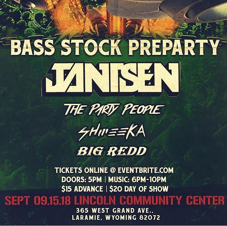 PartyPeopleUSA's tweet photo. Got a sweet #party comin up on Saturday... Wanna dance?
#LaramieWyoming #Qvents #BassParty #ThePartyPeopleMusic https://t.co/XfsMxL0rhw