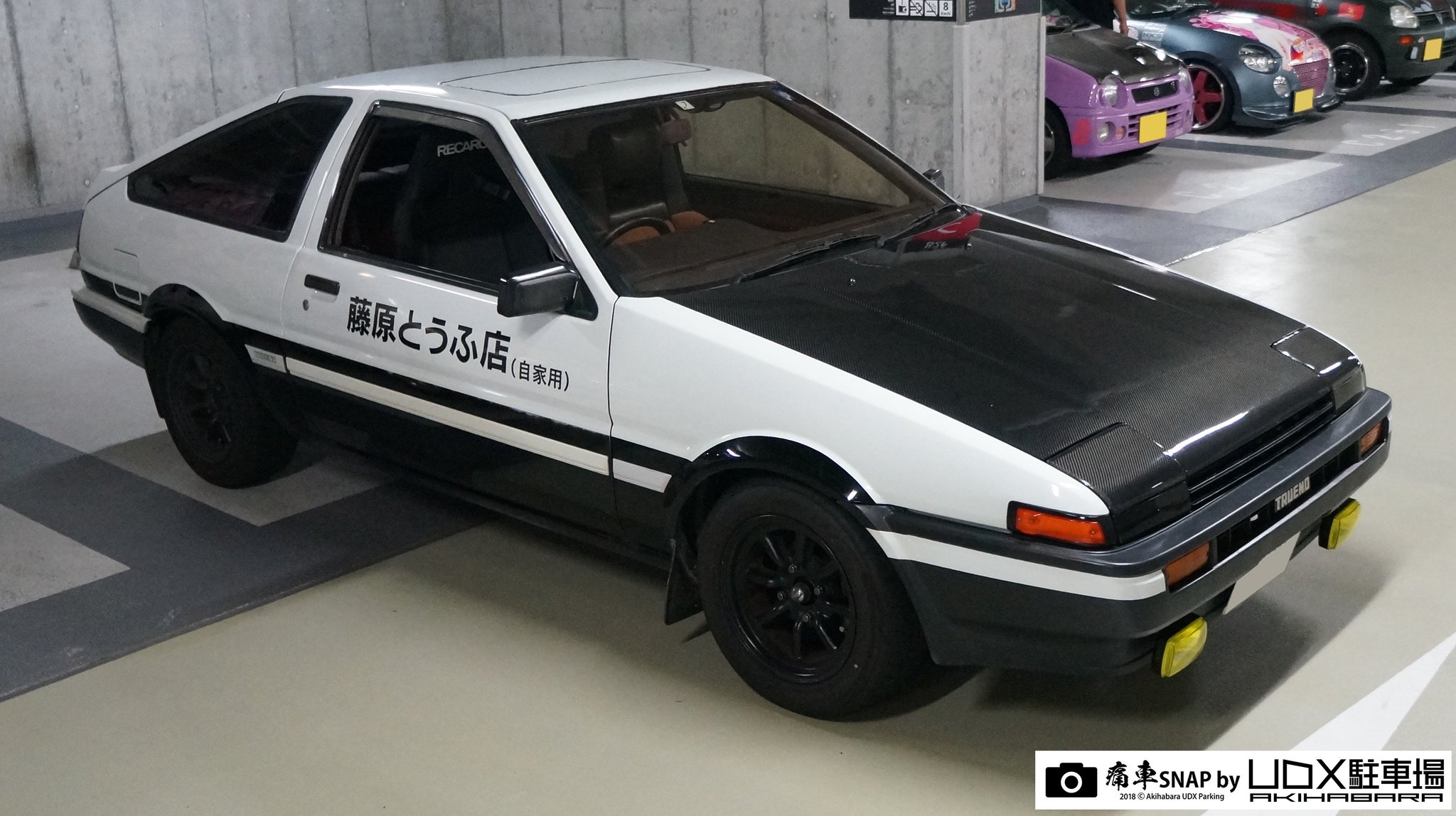 秋葉原UDX駐車場 痛車スナップ on X: 