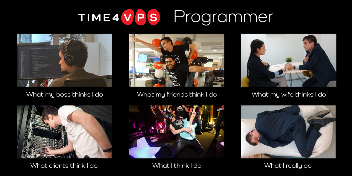 time4vps's tweet photo. Do you celebrate Programmer's day? We do! 🎉🎉🎉
Meet our hilarious programmer Algirdas! 👨‍💻
Let's celebrate #ProgrammerDay with @Time4VPS and get a 50% OFF for #VPS #hosting and #VPN service: https://t.co/ExBummk8ph
A promo code is HELLOWORLD
Happy Programmer's Day‼️ https://t.co/NzqGHx6vJS