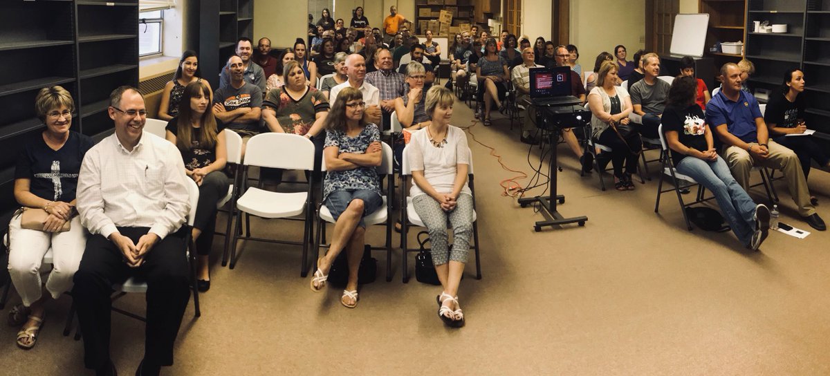 fjkonrade's tweet photo. First Class, great crew! Come join us Wednesday’s at 6:15 going through the seven deadly sins! Great start https://t.co/upQbDBUChw