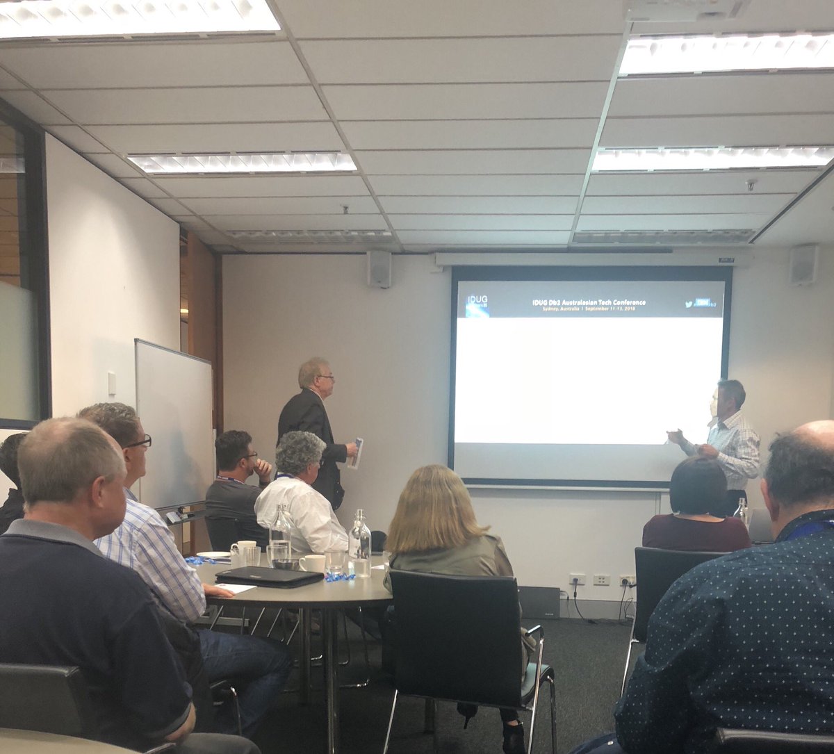 TahoeJR's tweet image. Last session of #IDUGDb2 Australia and it is still standing room only. #ibmdb2 #worldofdb2