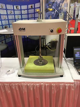 IDM_Instruments's tweet photo. #UTECHNA 2018 is officially over. Our international sales specialist, Josh, was able to discuss and demonstrate our #foam #testing #equipment and #instruments. He also presented on the "Ask the #Expert" panel, where he talked about IDM as a #company, and our #products. https://t.co/1UDcbsfZsv