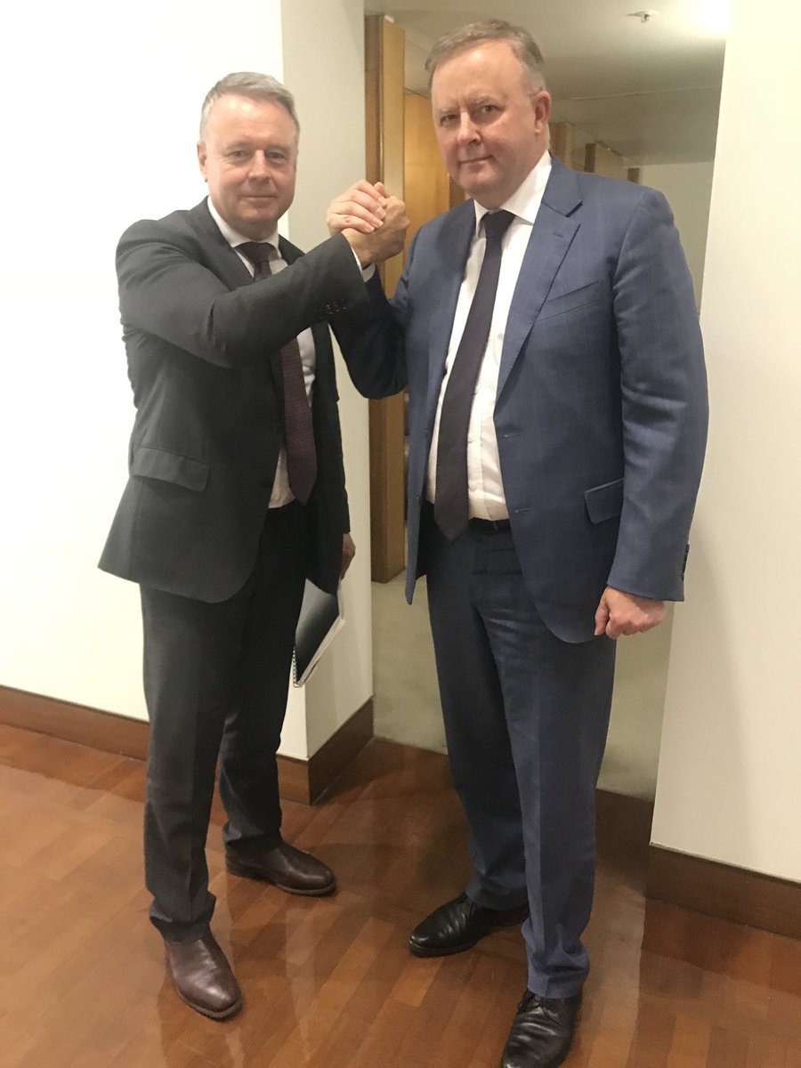 fitzhunter's tweet photo. Thrown out of Parliament for highlighting the PM’s promotion & authorisation of a video attacking our farmers. @AlboMP rightly asks: “why can’t we ask the Envoy a #drought question”? #auspol #qt https://t.co/4WBFImQSq4
