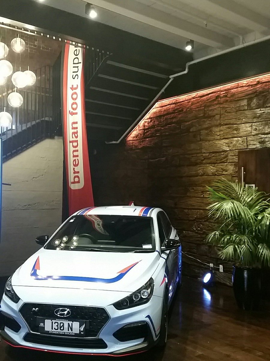 @wellingtonphoenix #huaweinova31 <a href="/brendanfoot/">BrendanFootSupersite</a> here for tonight's Phoenix Launch with the new i30N