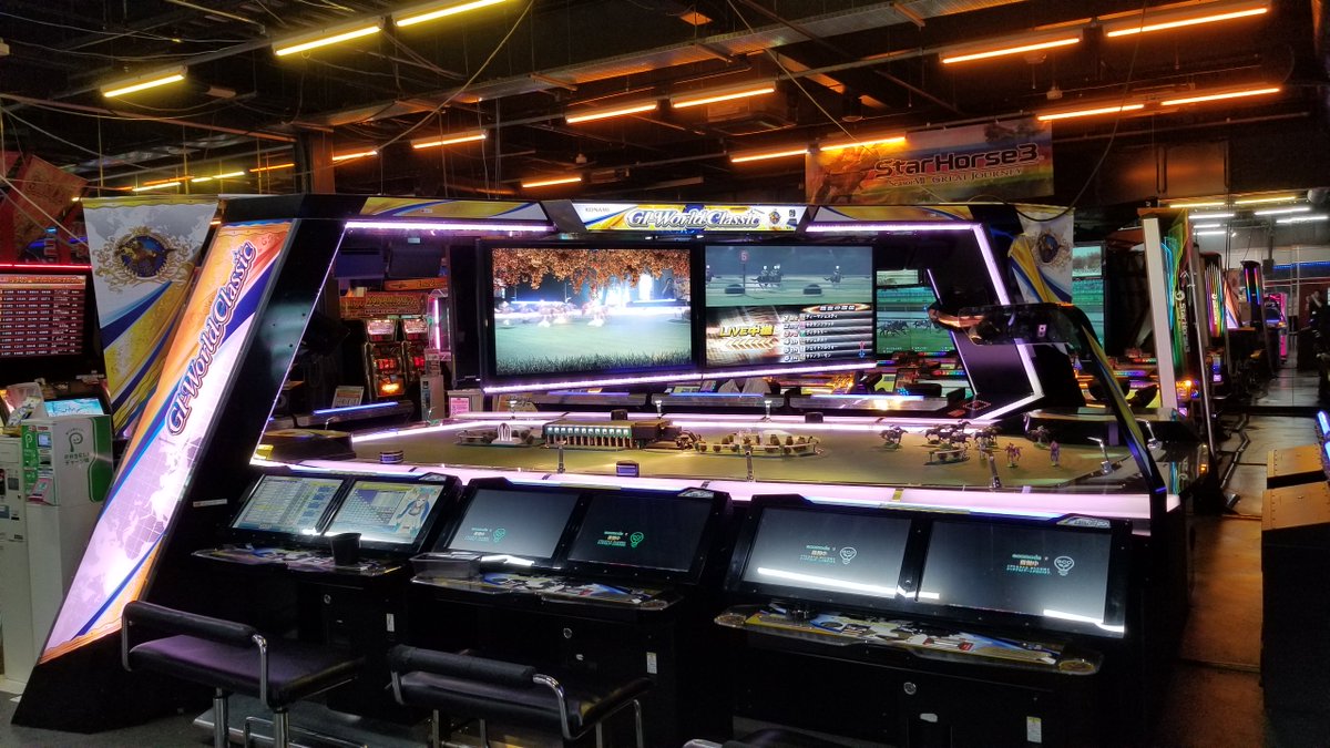 ドラマ藤沢店 メダルコーナー競馬ゲームラインナップ 当店では ｇ１ワールドクラシック スターホースプログレスリターンズ スターホース２ スターホース３ が好評稼働中です 全てメダル転送が使えますのでメダルレスで遊べます 藤沢