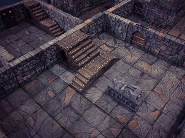 Rampage Dungeon - Seamless Interlocking Dungeon Tiles by