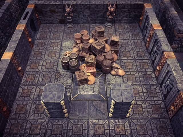 Rampage Dungeon - Seamless Interlocking Dungeon Tiles by