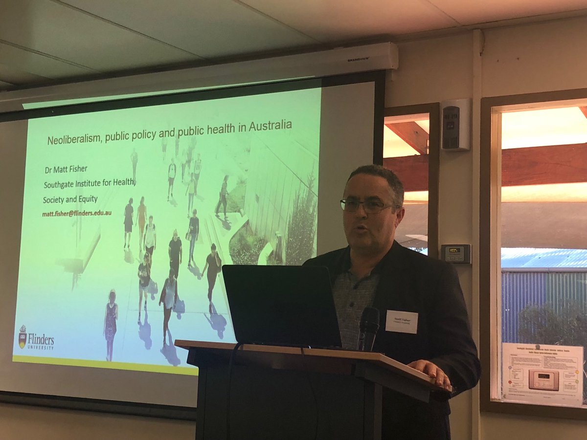 baumfran's tweet photo. #neoliberalism #public policy #publichealth #Hayek #inequality shaping our world #phm2018 https://t.co/umRhm80Nxz