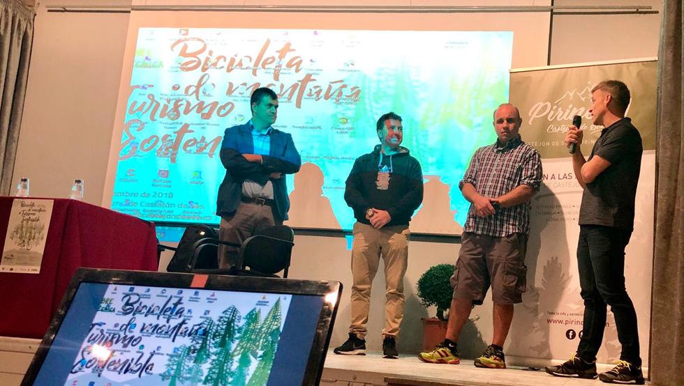 Buenos días! 
El mountain bike, clave en el turismo sostenible en el Alto Aragón.
En Castejón de Sos y dentro del marco de Trans-Nomad se han llevado a cabo las II Jornadas Técnicas de Bicicleta de Montaña y Turismo Sostenible 
👉 ow.ly/cad230lMGs0 #AragónBike