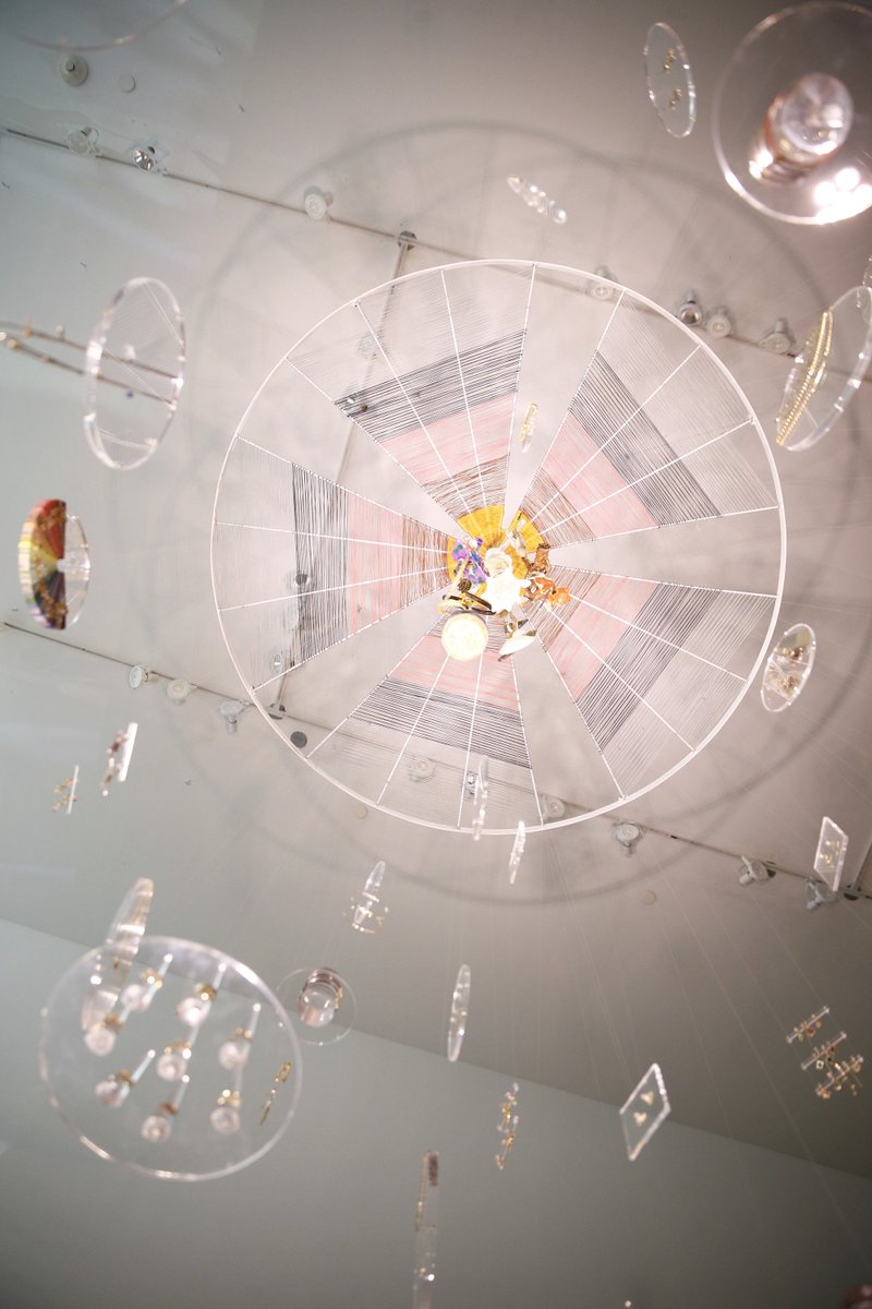 Enchanting jewels and glimmering gems ✨ Swipe 👉 for a look inside jewelry designer @ScoshaNYC’s magical #NYFW presentation.