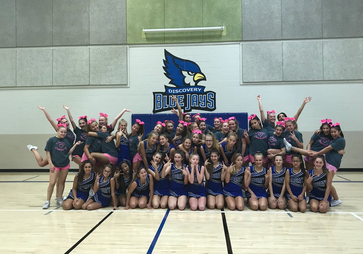 LHSJaysCheer's tweet photo. So excited for the future of Liberty Cheer!! Amazing 2 days with these incredibly talented women!!! ๐ฃ๐๐ https://t.co/2L4Eoa6x9k