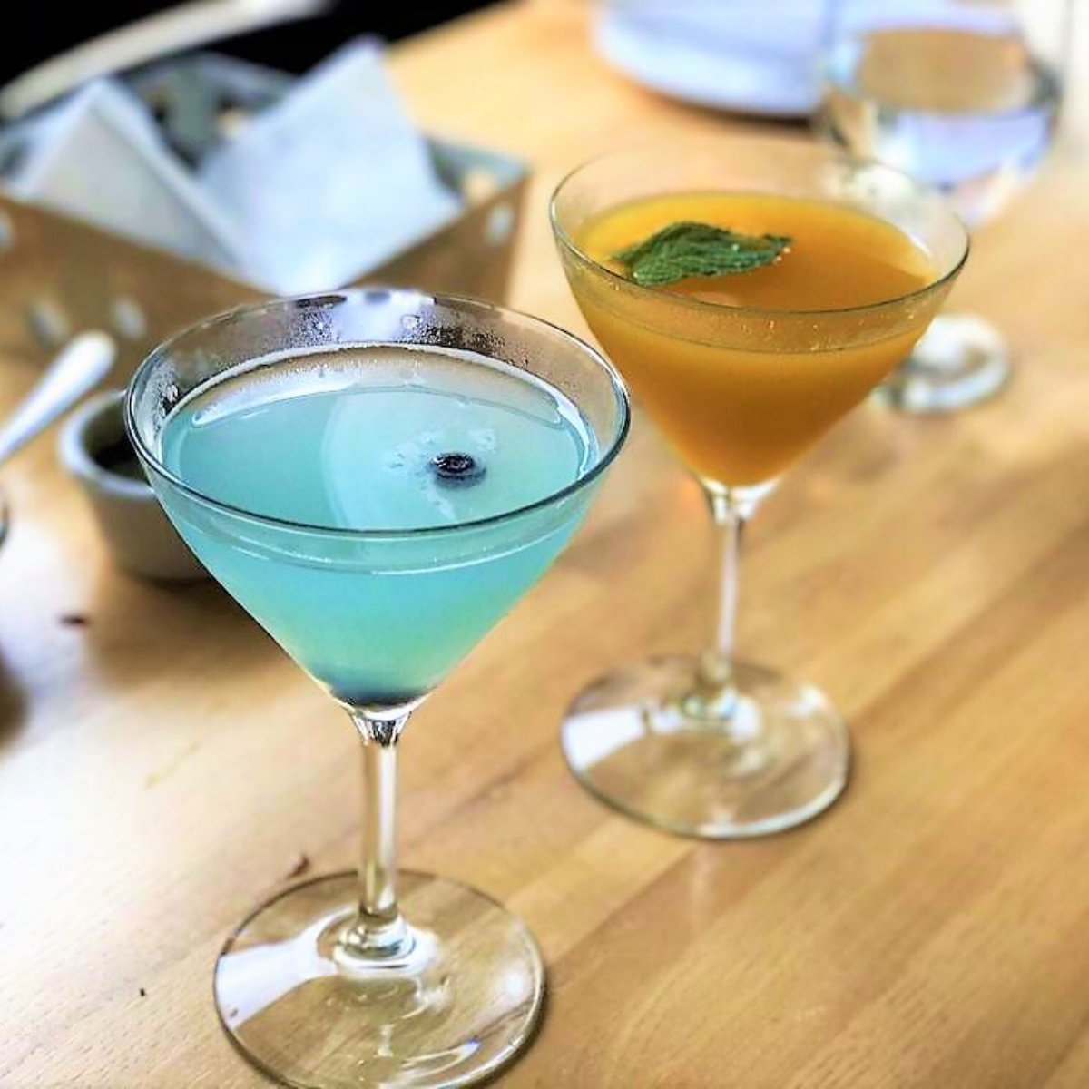 The artistry doesn't end at our food menu – it continues at the bar. #SanJoseEats #BayAreaFoodies #SanFranciscoEats #AmberIndia #SFCocktails