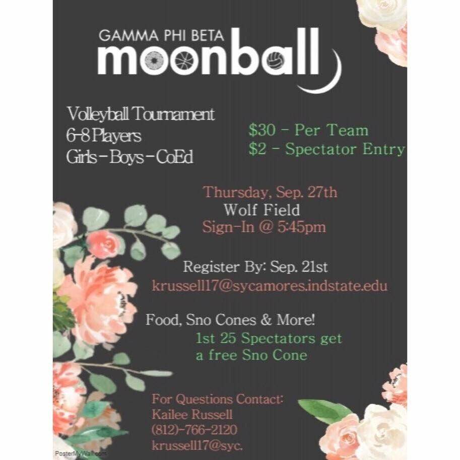 Who loves some volleyball?? Register a team for Moonball! 🏐🌙
