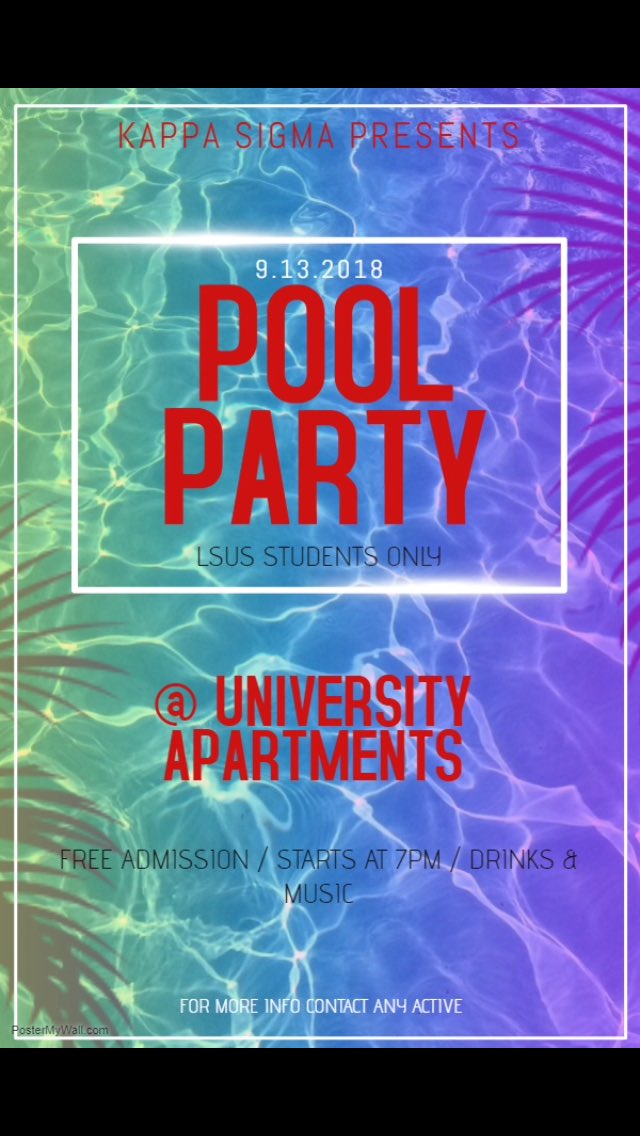 Come out to the grand finale of our fall rush! Let’s make this thing huge to celebrate rush week coming to an end! #rushΚΣ #grandfinale #rushtheorder #taΚΣover