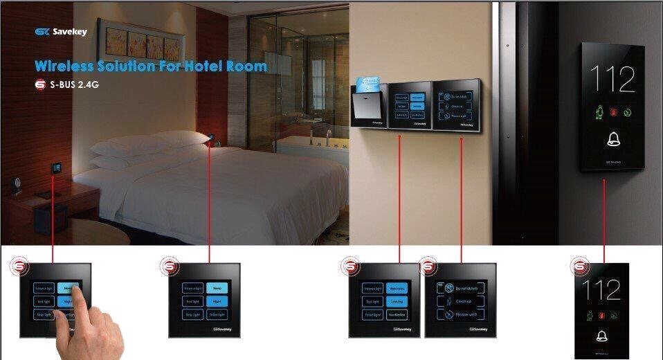 SavekeyHarper's tweet photo. Upgrade the hotel control system any time, wireless and no RCU requirement.#SmartHome #Smartech #SmartHotel #hotelswitch #smartswitch https://t.co/YimFdJhUun https://t.co/ZBc9eFRvDz