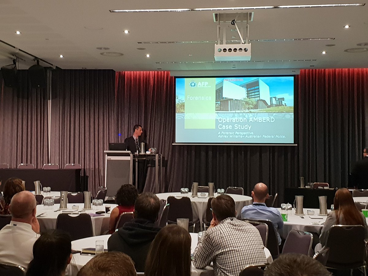 Forensic perspective to a #counterterrorism response. #AFP #forensicscience #ANZFSS2018