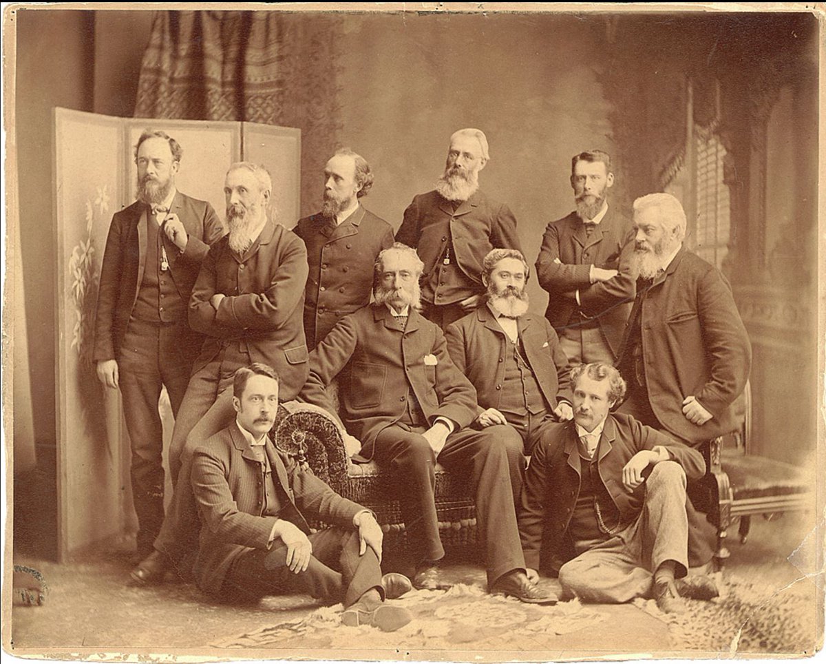 Isn't the OSA just a bunch of old white guys? Well, we used to be - this photo is from 1889 and things have changed! If you want to be one of the new faces of professional art in Canada, consider joining us now. Call for new members closes October 5th!
ontariosocietyofartists.org/membership/app…