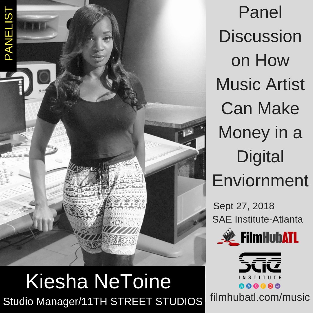 FilmHubATL's tweet image. We are honored to announce that #JoshuaJahAnayas of #PatchwerkRecordingStudios has agreed to sit on our panel discussing How Music Artist Can Make Money in a Digital Enviornment. #Beats #beatsforsale #hiphop #soundcloud #spotify #indiemusic #Atlanta #Music #rap #producer