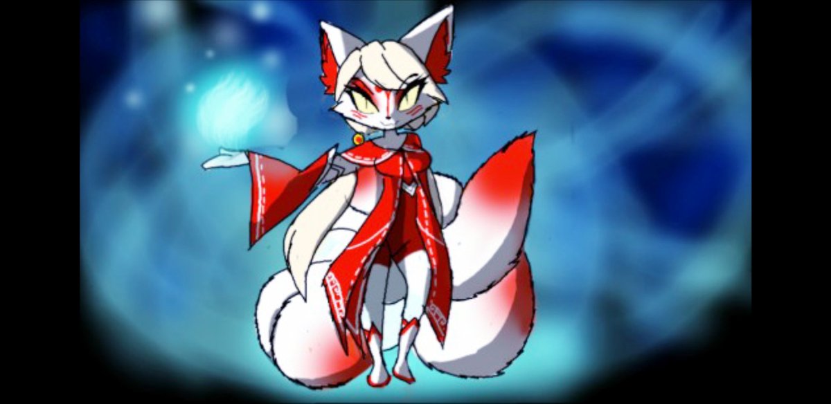 Inari Fox On Twitter All Finished Kitsune Inari Japanesemythology Yokai Noctora Anthro Furry Vixen Fox Hanako