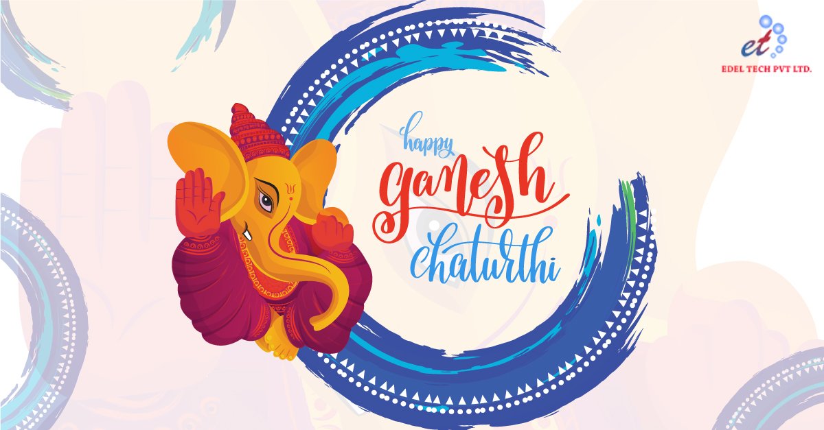 edel_tech's tweet photo. May Lord Ganesha destroy all your worries, sorrows and tensions and fill your life with love and happiness. Team Edel-Tech wishes you a very #HappyGaneshChaturthi https://t.co/I4J70Gq1Aw
