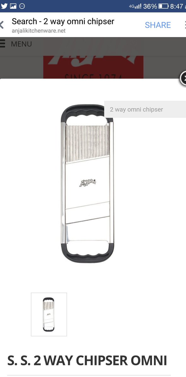 iam_margam's tweet photo. @anjalikitchens Anjali’s 2 way omni chipser
#ContestAlert
#AnjaliKitchenware
#GuessTheProduct
@3Madhvi
@PritiNivoriya
@Raghavendra0703
@Chinnarayudu98
@piyushpuri12
@TheMayankMishra
@Shyamminiga
@GuptaPappu2099
@sohan_ub19
@simbasimbu
@poonampanwar624
@indu_19__ https://t.co/LksJRrBGLD