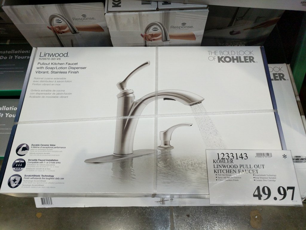 Costco97 Deals On Twitter Kohler Linwood Pullout Kitchen Faucet