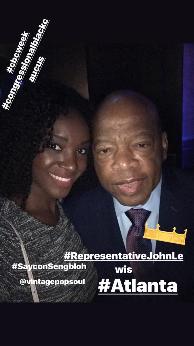SayconSengbloh's tweet photo. #cbcweek #WashingtonDC #SayconSengbloh #RepresentativeJohnLewis #congressionalblackcongressweek #AngelaWebster #realDC https://t.co/5bAtjrDKZn