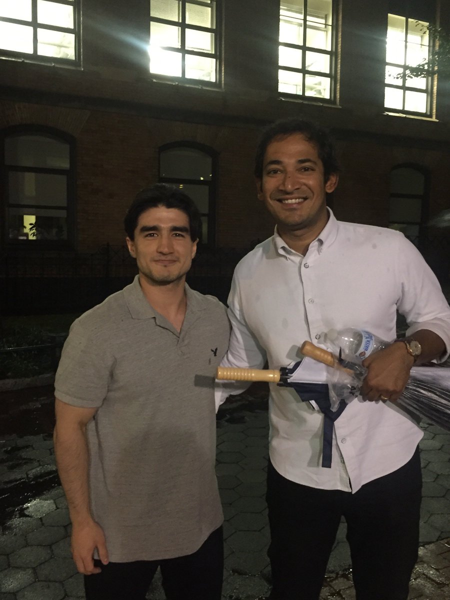 nadabot_'s tweet photo. Our CEO, Jon Abdulloev, discussed NadaBot's future and strategy with Aditya Agarwal at the #PennApps Hackathon last weekend. Aditya Agarwal was formerly the CTO of Dropbox. He was also one of the first engineers at Facebook. #Entrepreneurship #Networking #AI https://t.co/rTFArSmWjJ