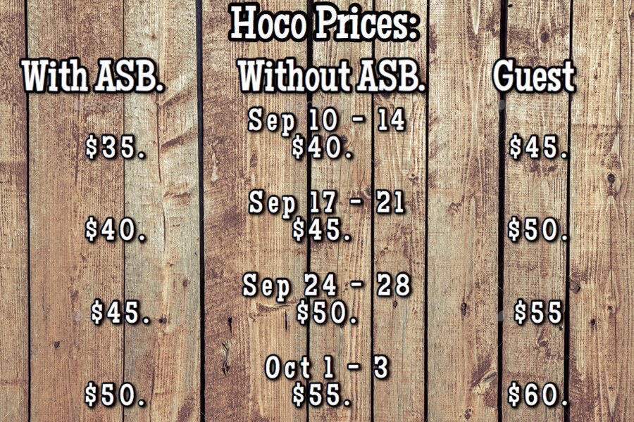 elrodeonews's tweet photo. Did you hear? Homecoming Dance tickets went on sale this week! To purchase a ticket, go to the cashiers office. #FallingIntoAutumn https://t.co/P4oEFTJ6mm