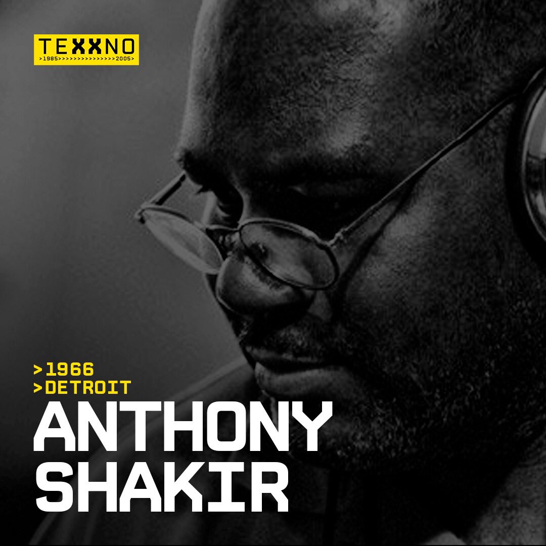 Tenemos que felicitar hoy a <a href="/shake1shakir/">anthony shakir</a> 
Uno de esos productores, no tan famosos de la escena #texxno, pero con un trabajazo a sus espaldas digno de mencionar.
Un pilar muy importante en el sonido #Detroit
