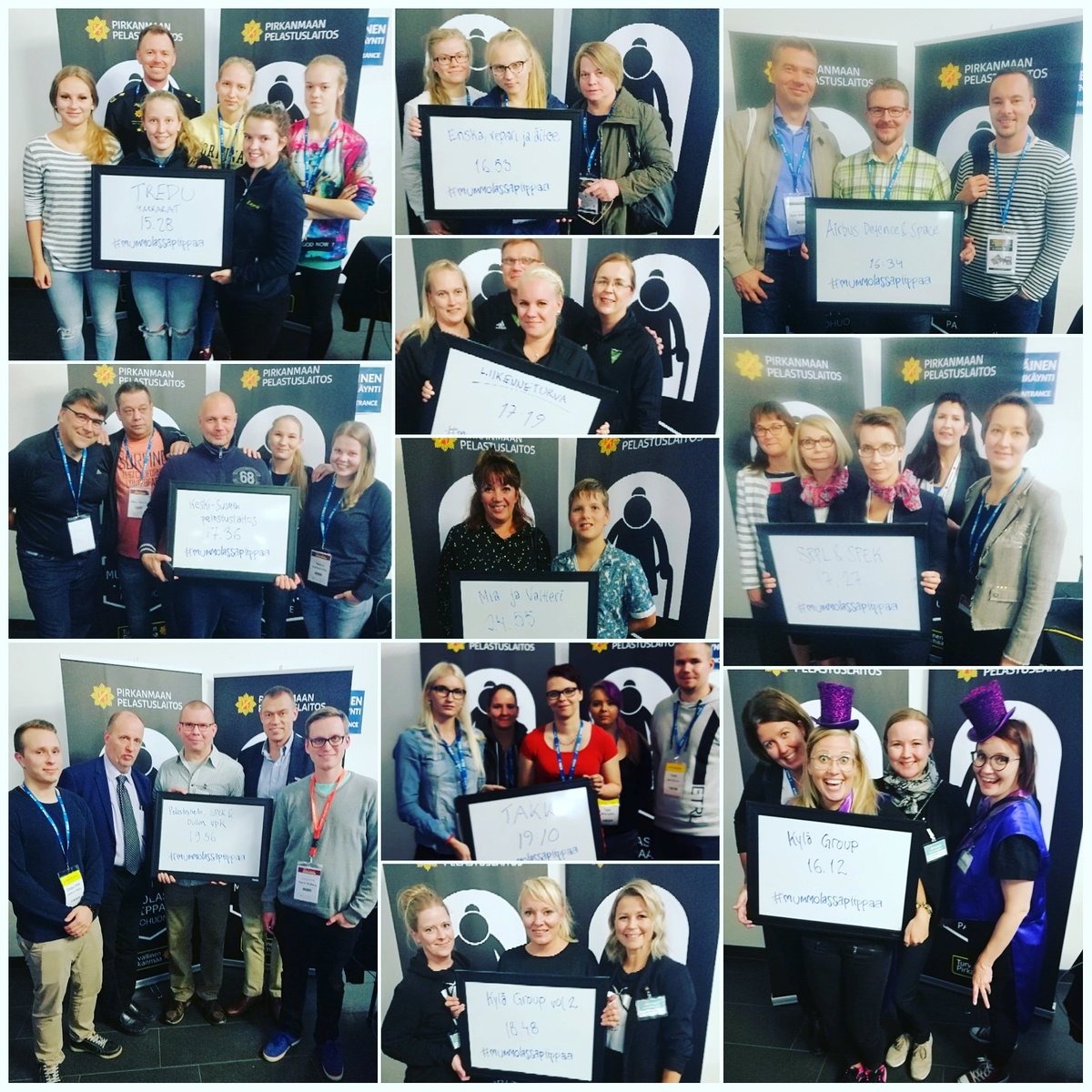 pela_eh_pir's tweet photo. #TurvallisuusTampere2018 #mummolassapiippaa päivä 2 ja hienoa tiimityötä kaikilta joukkueilta! #pirkanmaanpela @tampereenmessut #pakohuone #pakohuonepeli #paloturvallisuus #tampere #messut #peli #pelillisyys #joukkue #tiimityö #pelastustoimi #turvallisuusviestintä #koulutus https://t.co/t9nJ7cg69z