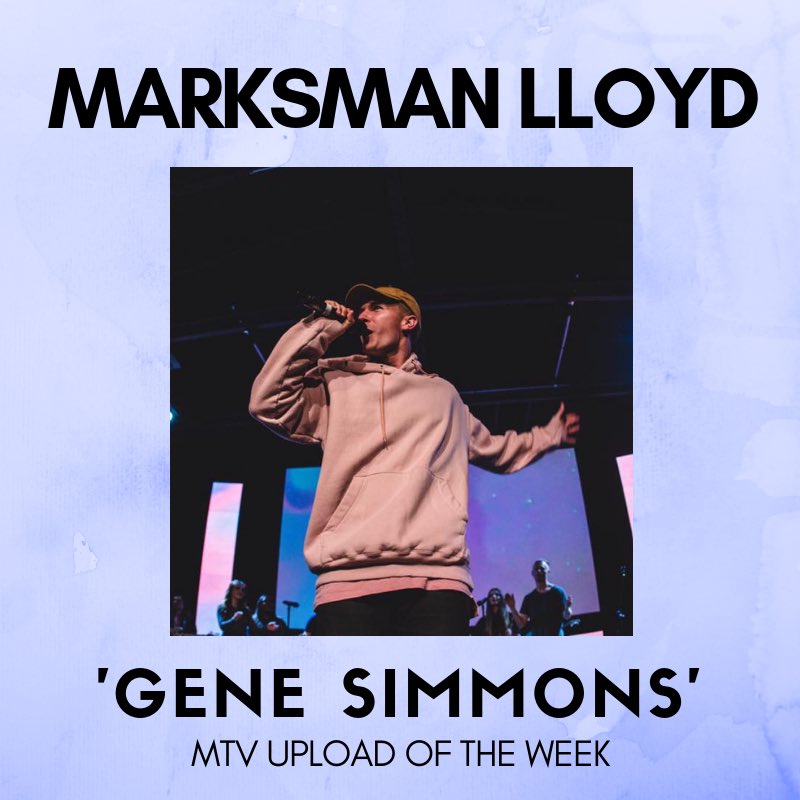 Marksman Lloyd’s new video ‘Gene Simmons’ is this week’s MTV UPLOAD OF THE WEEK!! Catch him live in Perth tomorrow night with @hyclasshyclass , @soxmuzik, @boygraduate & more! 🔥 #mtv #marksmanlloyd #australianmusicscene